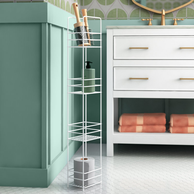 Wayfair Basics™ Metal Freestanding Bathroom Shelves & Reviews Wayfair